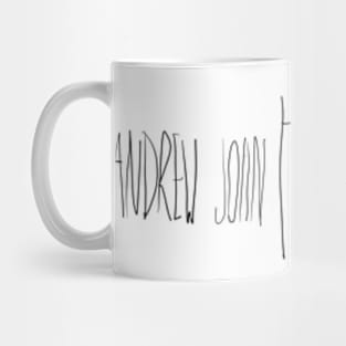 Hozier logo style full name (black type) Mug